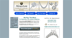 Desktop Screenshot of houstondiamondjewelrybuyers.com